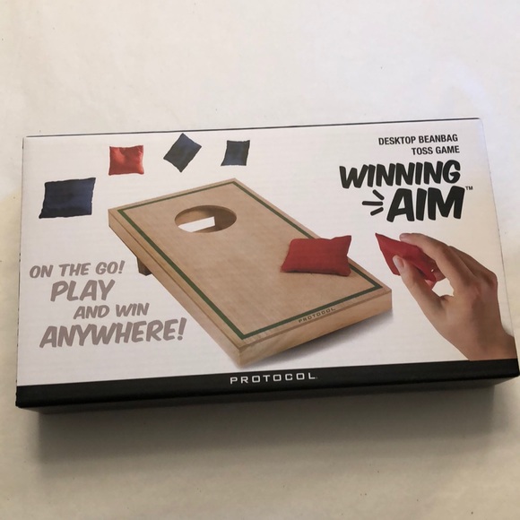 Other Nwt Table Top Corn Hole Bean Bag Toss Game
